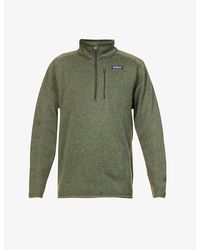 Patagonia - Better Quarter-zip Recycled-polyester Sweatshirt - Lyst