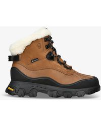 UGG - Adirondack Meridian Leather And Suede Ankle Hiker Boots - Lyst