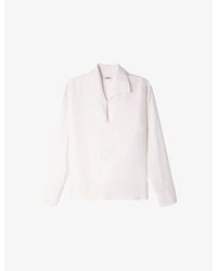 Sandro - Collared Tunic-Effect Woven Shirt - Lyst
