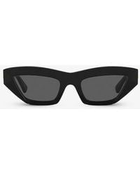 Bottega Veneta - Bv1219s Cat-eye Acetate Sunglasses - Lyst