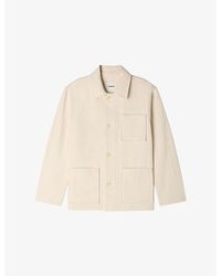 Sandro - Side-Pocket Cotton Worker Jacket - Lyst