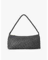 Dune - Deliberating East-West Woven Shoulder Bag - Lyst