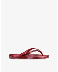 Havaianas - Havanias X Isabel Marant Printed Rubber Sandals - Lyst
