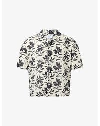 MKI Miyuki-Zoku - Vacation Floral-Print Linen-Blend Shirt - Lyst