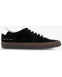 Common Projects - Tennis 70 Number-print Suede Low-top Trainers - Lyst