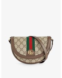 Brown Gucci GG Flora Ophidia Backpack – Designer Revival