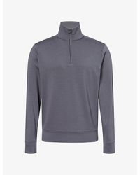 Orlebar Brown - Isar Half-Zip Merino-Wool Sweatshirt - Lyst