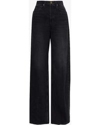 FRAME - The 1978 Relaxed-fit Straight-leg High-rise Jeans - Lyst