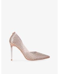 Carvela Kurt Geiger - Positano Vinyl Heeled Courts - Lyst