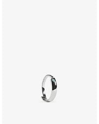 Monica Vinader - Amaia Stacking Sterling- And Amazonite Ring - Lyst