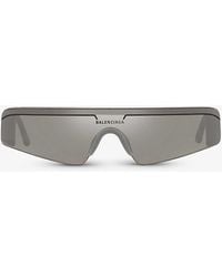 Balenciaga - 6e000184 Bb0003s Rectangle-frame Acetate Sunglasses - Lyst
