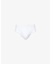 Tom Ford - Tonal-Logo Stretch-Cotton Boxer Briefs - Lyst