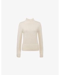 House Of Cb - Skye High-Neck Merino-Wool Jumper - Lyst
