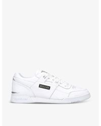 Mallet - X Reebok Brand-patch Leather Low-top Trainers - Lyst