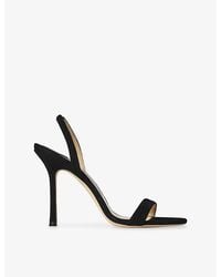 Jimmy Choo - Jenn Suede Leather Sandals - Lyst