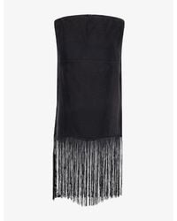 Dissh - Fiora Fringed Woven Top - Lyst
