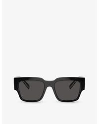 Dolce & Gabbana - Dg6184 Square-frame Injected Sunglasses - Lyst