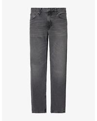 Nudie Jeans - Gritty Jackson Straight-Leg Denim Jeans - Lyst