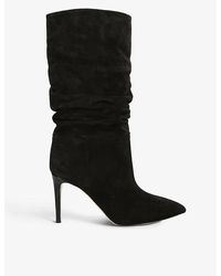 Paris Texas - Slouchy Suede Boot - Lyst