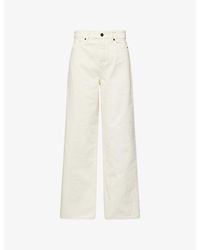 Stylein - Kayne Wide-Leg Denim Jeans - Lyst