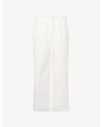Pretty Lavish - Rae Crochet Cotton Trousers - Lyst