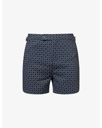 Raith - Ifni Tailored Waist-Adjuster Swim Shorts - Lyst