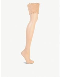 Wolford - Satin Touch 20 Hold-Ups - Lyst