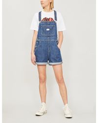 levi dungarees ladies