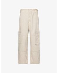 Jacquemus - The Carré De-Nîmes Patch-Pocket Cotton-Blend Cargo Trousers - Lyst