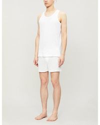 Sunspel - Q14 Cellular Cotton T-Shirt - Lyst