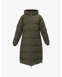 Sweaty Betty - Nimbus Longline Waterproof Shell-Down Puffer Coat - Lyst