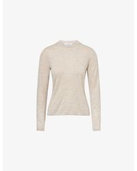 Max Mara - Round-Neck Fine-Knit Cashmere Jumper - Lyst