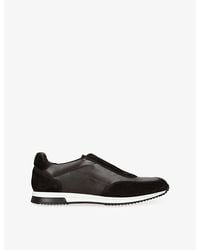 Loake - Ballantyne Leather And Suede Trainers - Lyst
