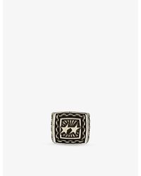 Twojeys - Family Sterling- Plated Signet Ring - Lyst
