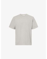 Agolde - Asha Mock-Neck Cotton-T-Shirt - Lyst