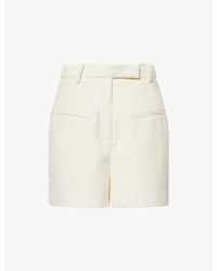 Odd Muse - Tailored High-Rise Tweed Shorts - Lyst