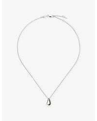 Missoma - Savi Sculptural Droplet 925 Sterling Pendant Necklace - Lyst