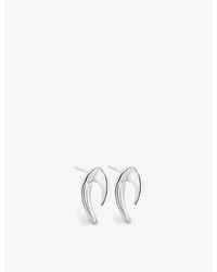 Shaun Leane - Talon Mini Sterling-silver Earrings - Lyst