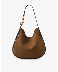 Mulberry - Hackney Suede Shoulder Bag - Lyst