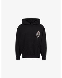 ANTI SOCIAL SOCIAL CLUB - Studded Koi Graphic-Print Cotton-Jersey Hoody - Lyst