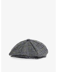 Dents - Blagdon Checked Wool Cap - Lyst
