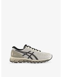 Asics - Gel-Quantum 360 Mesh And Suede Trainers - Lyst