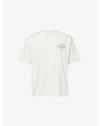 The Couture Club - Club De Soci Graphic-Print Cotton T-Shirt - Lyst