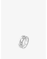 Messika - Move Romane 18Ct- And Diamond Ring - Lyst