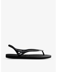Havaianas - Sunny Ii Slingback Rubber Sandals - Lyst