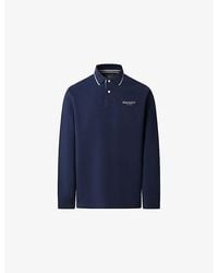 Hackett - Heritage Branded Classic-Fit Cotton-Jersey Polo Sweatshirt Xxxl - Lyst