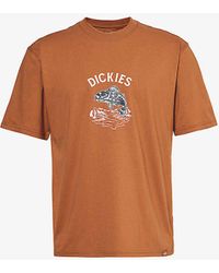 Dickies - Dumfries Brand-print Cotton-jersey T-shirt Xx - Lyst