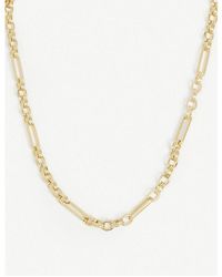 Missoma - Axiom 18ct Yellow -plated Vermeil Sterling-silver Chain Necklace - Lyst