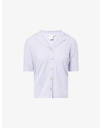 Varley - Madelene Cotton-Knit Shirt - Lyst