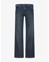 PAIGE - Doheny Straight-Leg Denim Jeans - Lyst